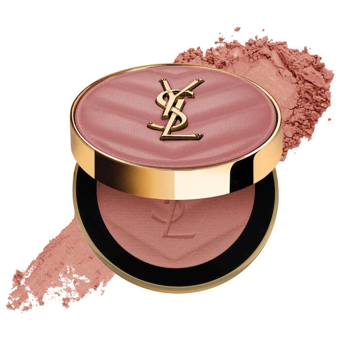 Make Me Blush 24H YSL 23 Hot Mauve Buildable Powder Blush Yves
