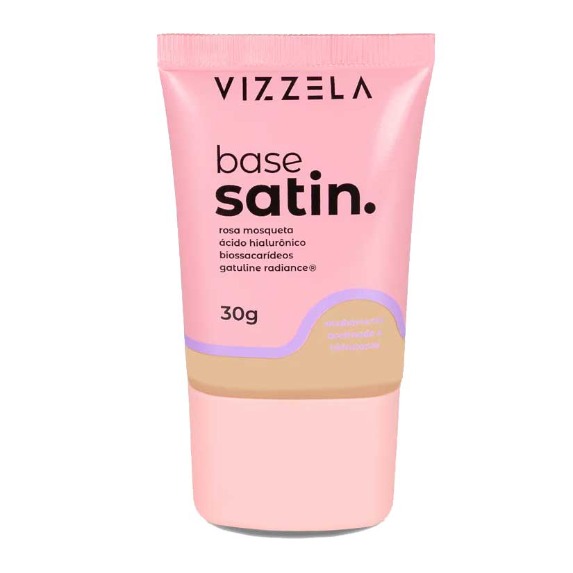 Base Satin 08 Vizzela 30g - DANI CASSIANO MAKEUP & ESMALTERIA