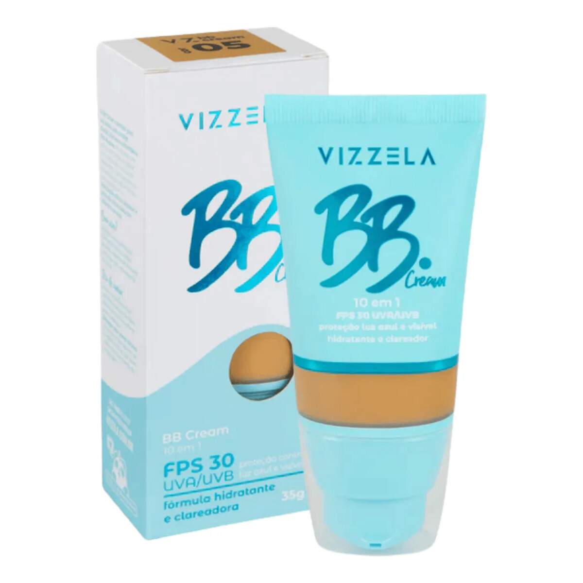 BB Cream FPS30 Cor 05 - 35g Vizzela - DANI CASSIANO MAKEUP