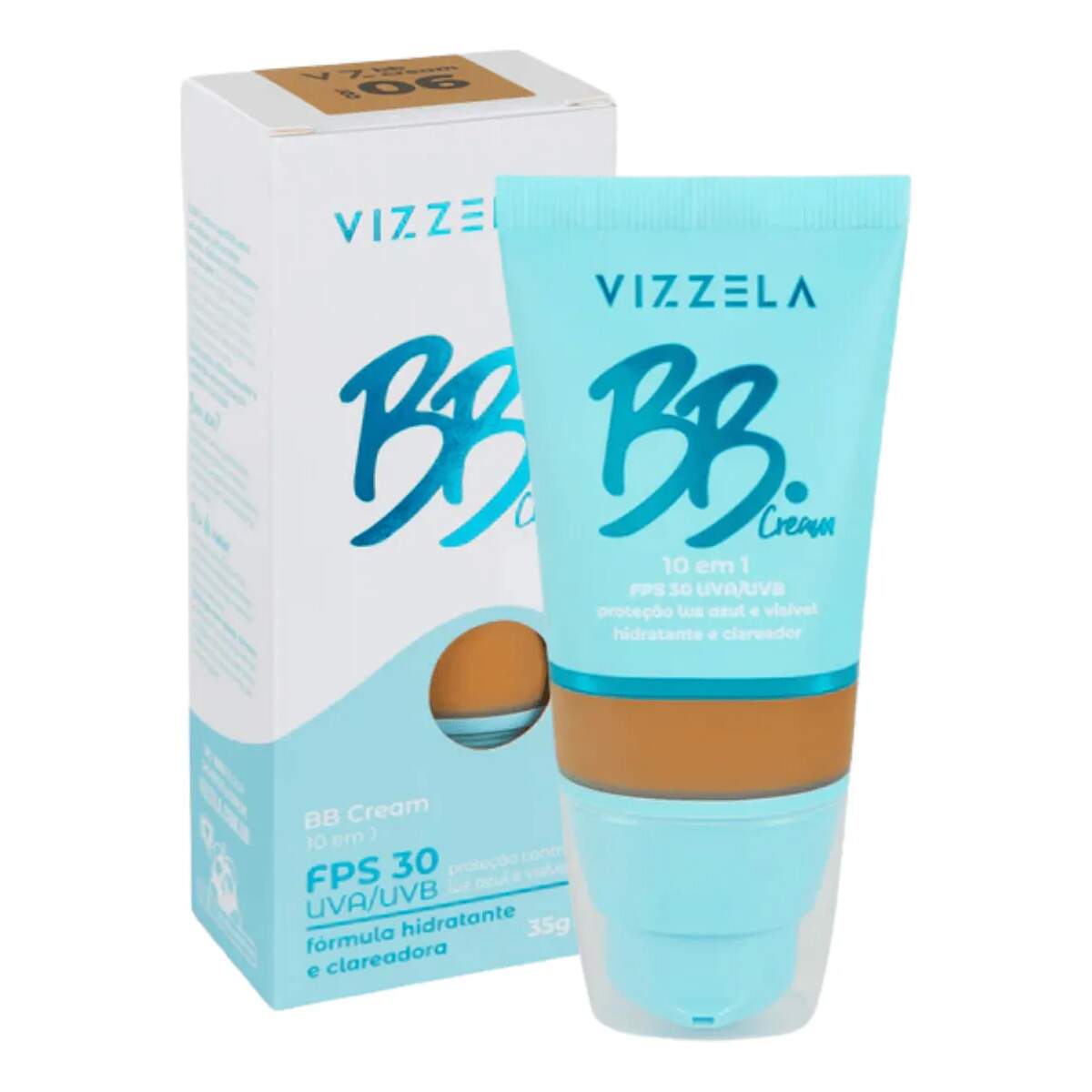 BB Cream FPS30 Cor 06 - 35g Vizzela - DANI CASSIANO MAKEUP