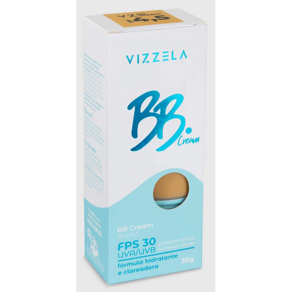 BB Cream FPS30 Cor 4,5 - 35g Vizzela - DANI CASSIANO MAKEUP