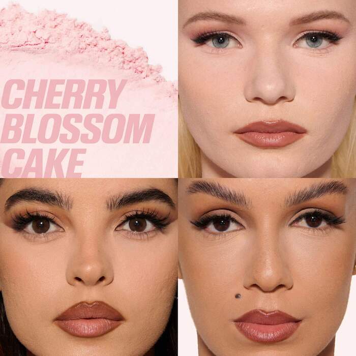 HUDA BEAUTY セッティングパウダーチェリーブロッサム Pó Huda Beauty Easy Bake Loose Powder Brightening + Correcting