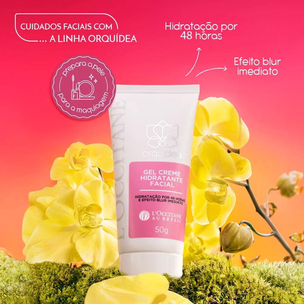 Gel Creme Hidratante Facial Loccitane Orquídea 50g - DANI CASSIANO