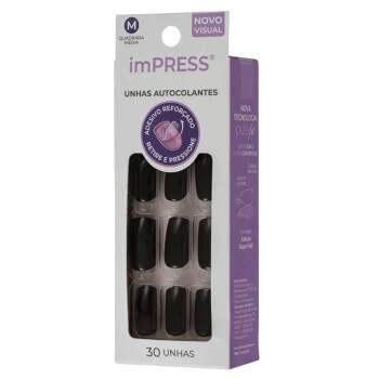 Unhas Postias Impress Mdia All Fired Up FBIPM230 - Kiss New York