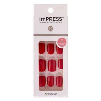 Unha Postia Autocolante imPRESS Color Curta Tweetheart FBIP240 - Kiss New York
