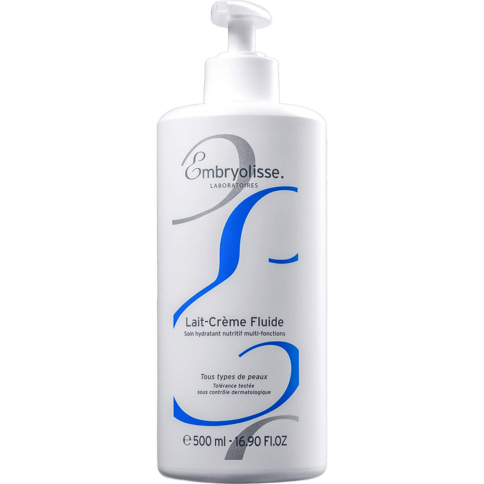 Lait Crème Fluide Embryolisse Leite Hidratante 500ml DANI CASSIANO