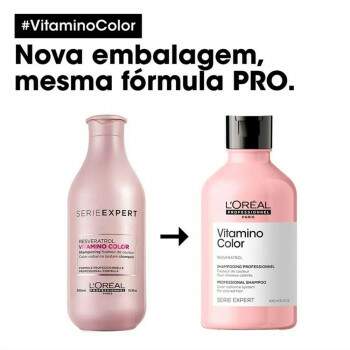 Shampoo Vitamino Color Resveratrol Serie Expert LOral Professionnel 300ml