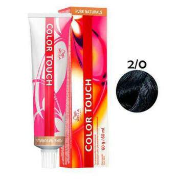 Tonalizante Color Touch 2/0 Preto Wella Professionals 60g