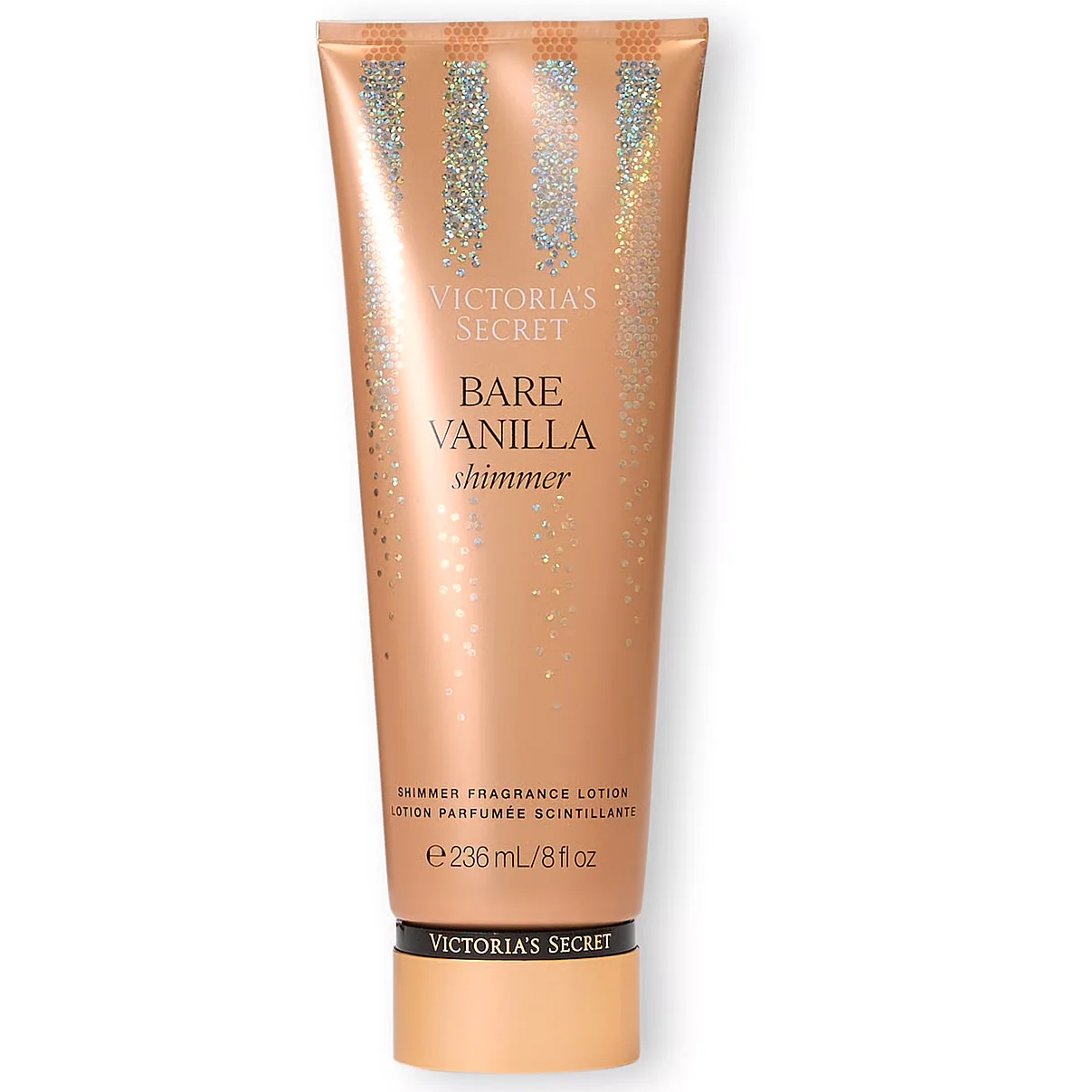 ボディローション Victoria's Secret Bare Vanilla Shimmer Loção Corporal Shimmer Bare Vanilla Body Lotion - Victorias Secret