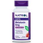 Melatonina Natrol 5mg Fast dissolve 90 tablets sublingual Morango - Melatonin