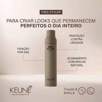 Spray Fixador Keune Style FreeStyler n86 300ml