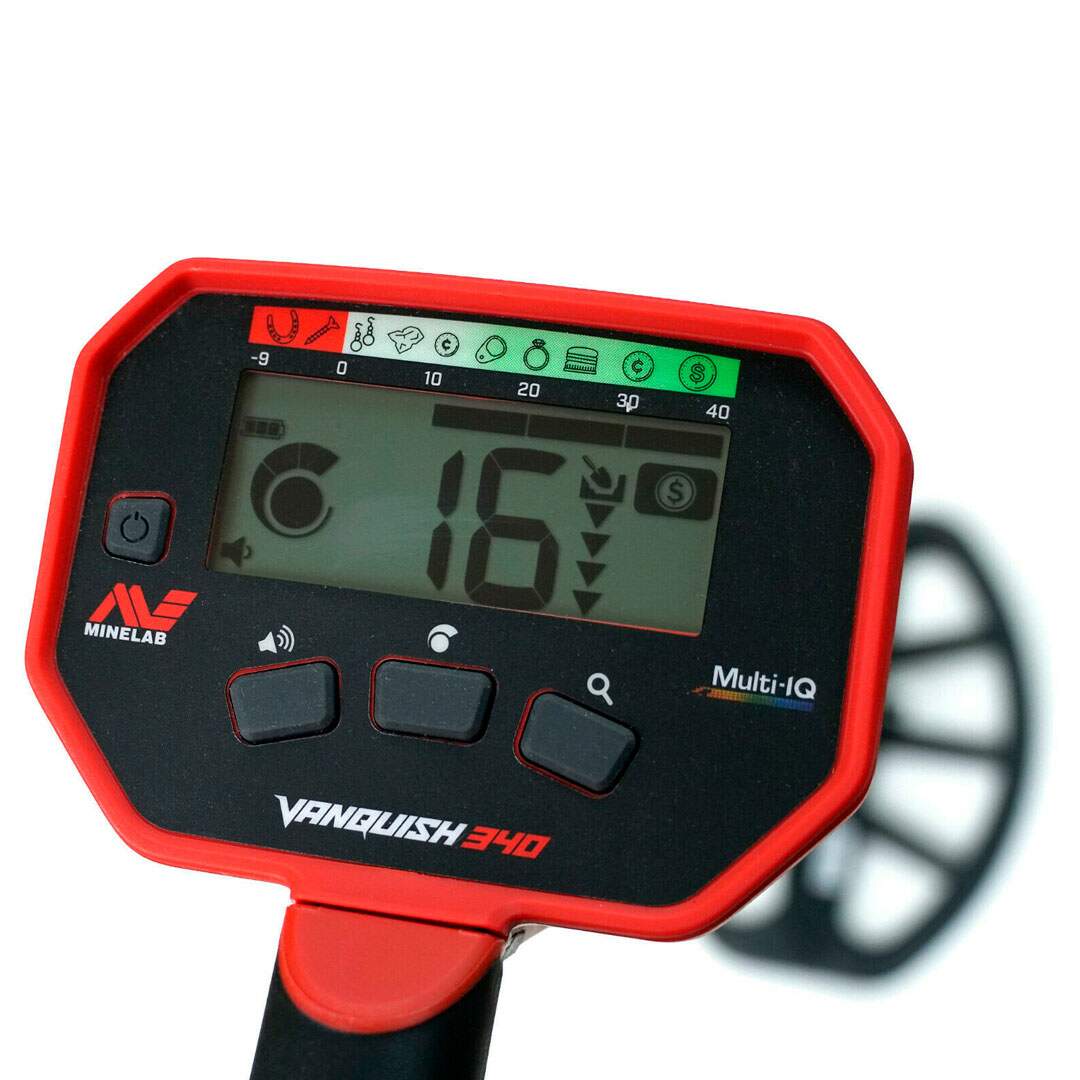 Detector de Metal Vanquish 340 Minelab