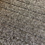 CARPETE CANELADO GARIMPO DE OURO 50X100CM MINERACAO ECO