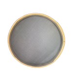 Peneira Garimpo 60cm Aro Madeira Malha Grossa 11,46mm Fio 14 (Suruca)