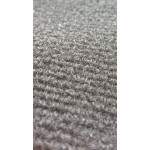 CARPETE CANELADO FINO PRETO RESINADO GARIMPO 3MM 500X100CM