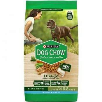 Ração dog chow extra life filhote Clearance