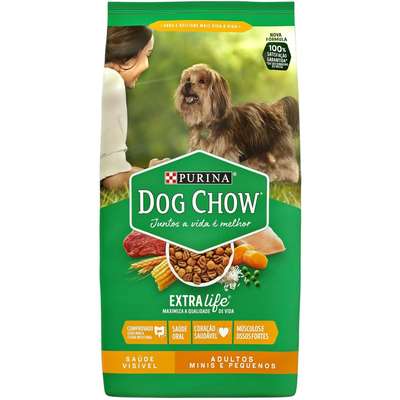 Ração dog chow raças grandes clearance