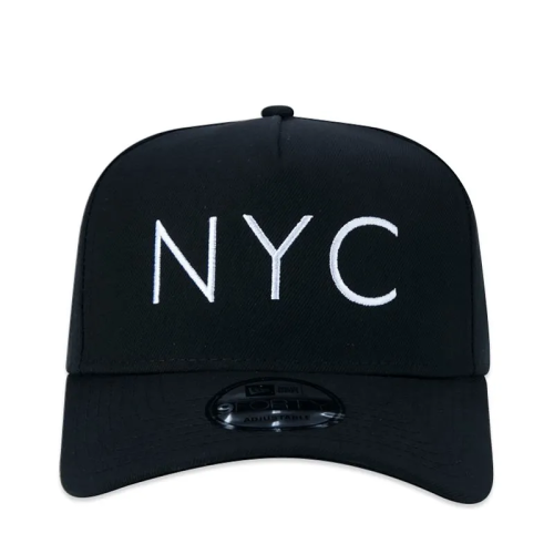 Bon 9FORTY A-Frame Snapback NYC New York City Aba Curva Preto