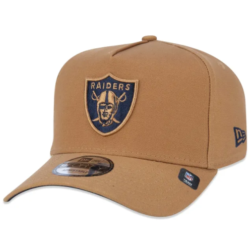 Bon 9FORTY A-Frame Snapback NFL Las Vegas Raiders Aba Curva Cqui