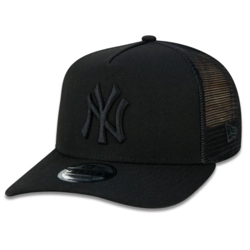 Bon 9FORTY A-Frame Trucker Snapback Aba Curva MLB New York Yankees