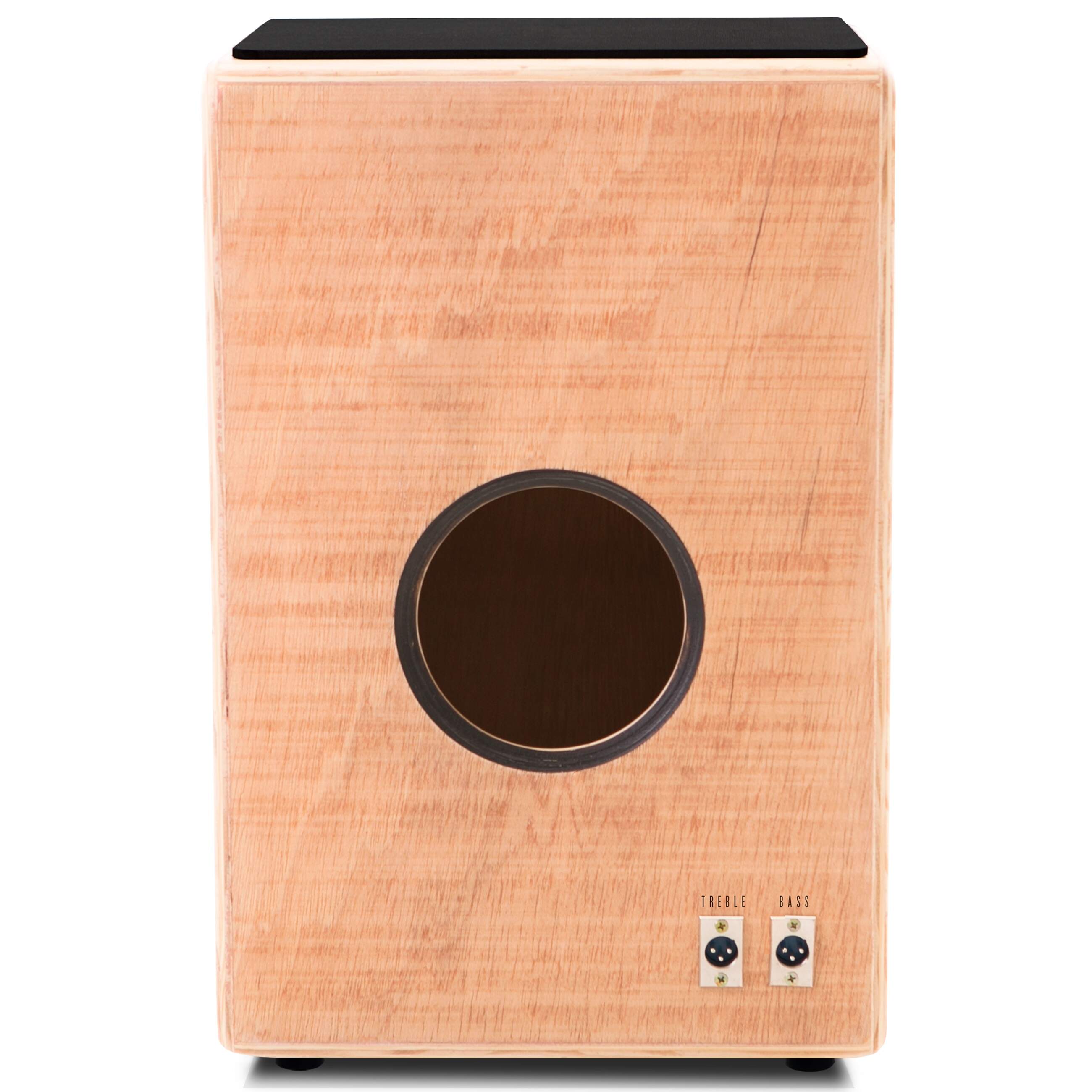 Cajón Electroacústico Reto Natural Witler Drums