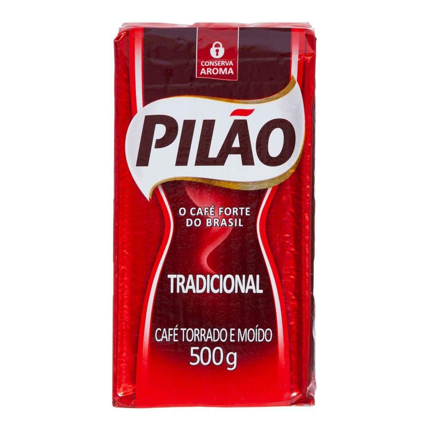 CAFÉ PILÃO TRADICIONAL 500G VÁCUO Embraclean Produtos