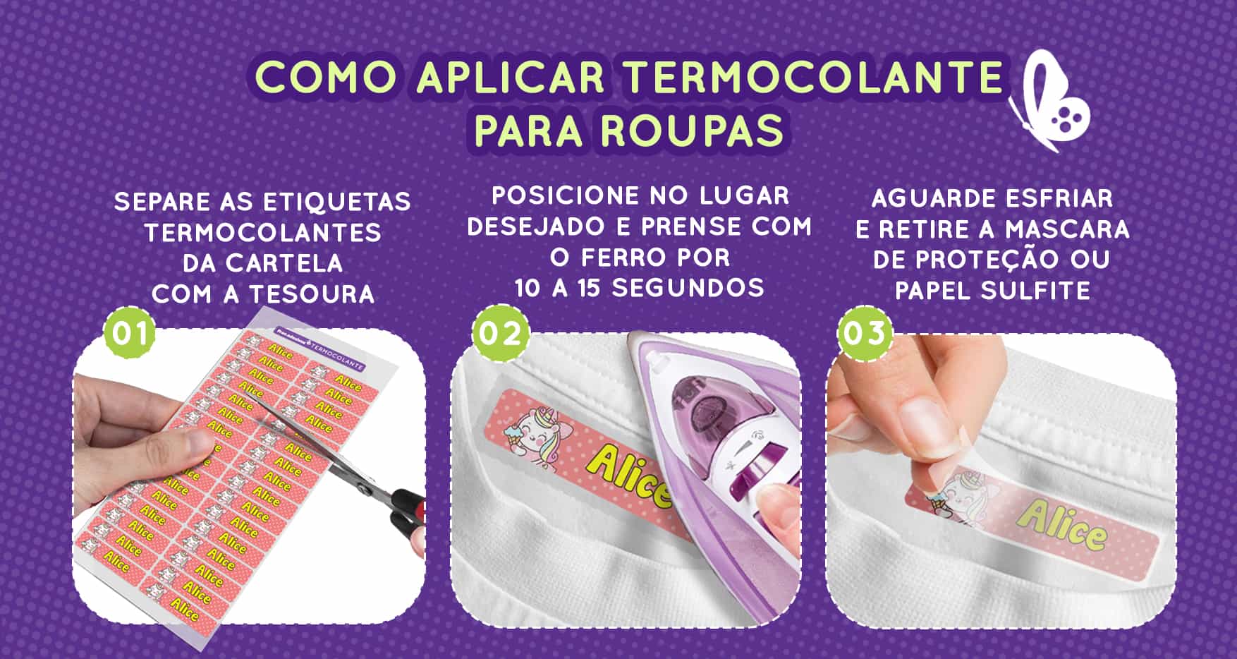 Como aplicar termo colante
