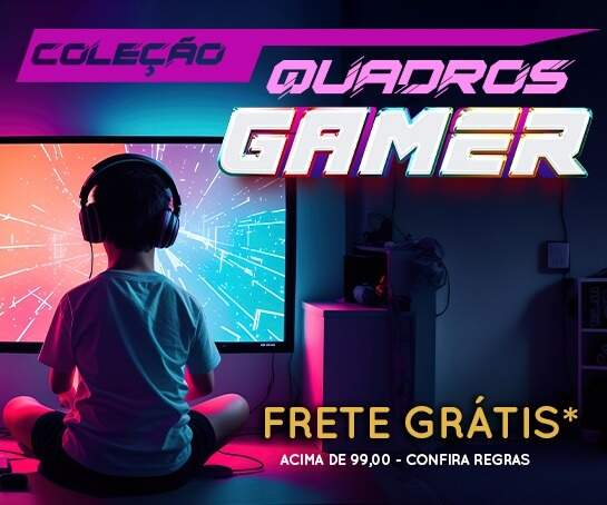 Quadros decorativos gamer web