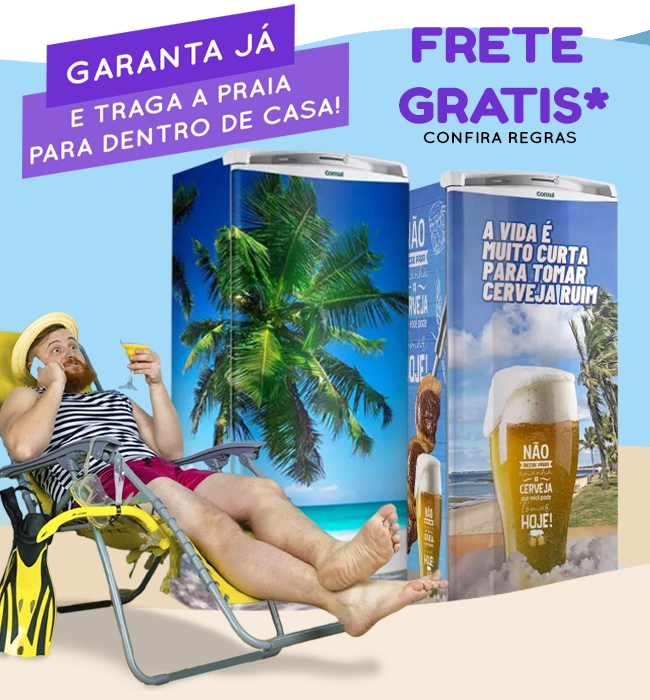 banner geladeira vitrine praia desktop