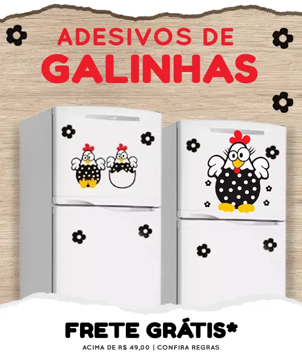 banner adesivo de geladeira galinhas vitrine desktop