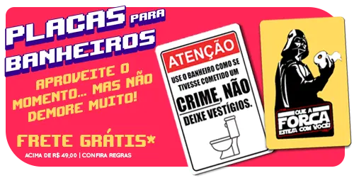 banner placa banheiro vitrine desktop