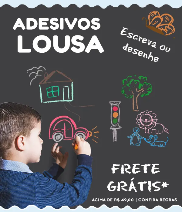 banner adesivo de lousa desktop