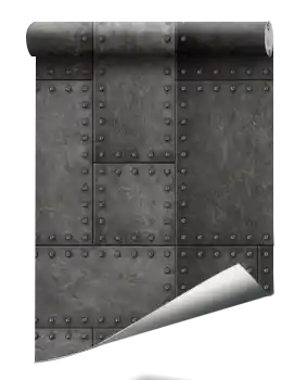 Papel De Parede Metal E Ao