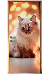 Adesivo Para Porta De Gatos
