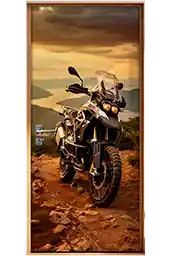 Adesivo Para Porta De Motos