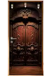 Adesivo Para Porta De Velho Oeste