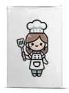 Adesivos para Geladeira Chefe de Cozinha