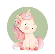 Papel de Parede Unicornios