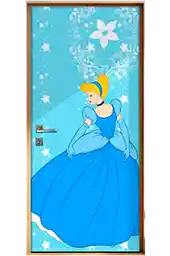 Adesivo Para Porta De Princesas