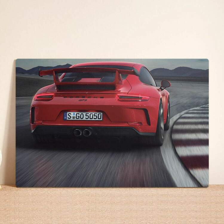 Placa Decorativa Porsche 1