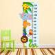 Adesivo de Parede R�gua de Crescimento Infantil Safari