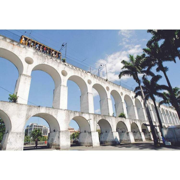 Placa Decorativa Arcos da Lapa 4 Rio de Janeiro