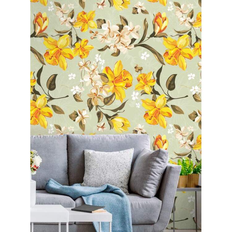 Papel de Parede Floral Mod 192