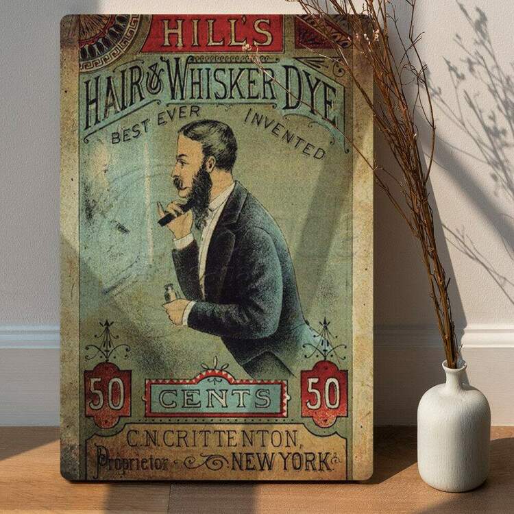 Placa decorativa Barbearia 20 Retr