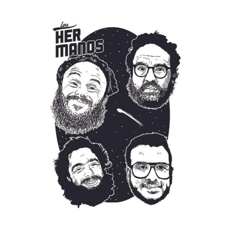 Placa Decorativa Los Hermanos 6