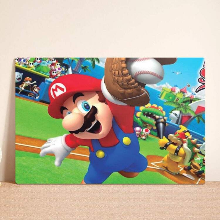 Placa Decorativa Super Mario Bros 8