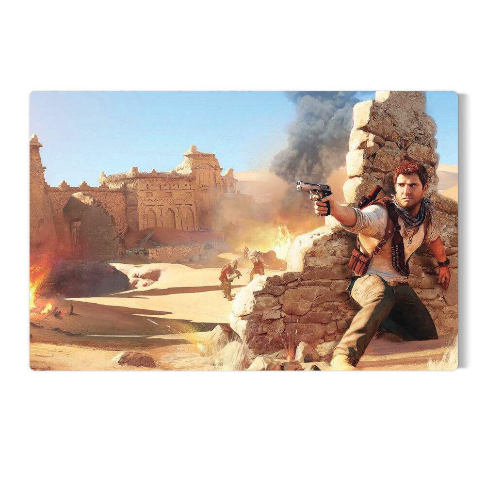 Placa Decorativa Game Uncharted 3