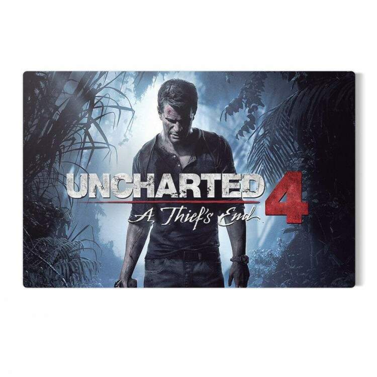 Placa Decorativa Game Uncharted 5