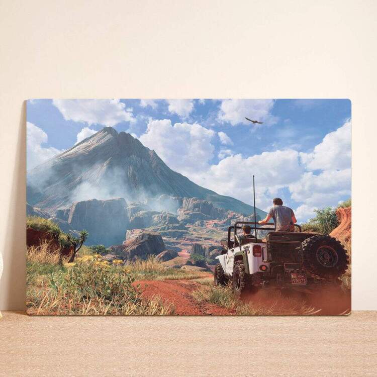 Placa Decorativa Game Uncharted 6