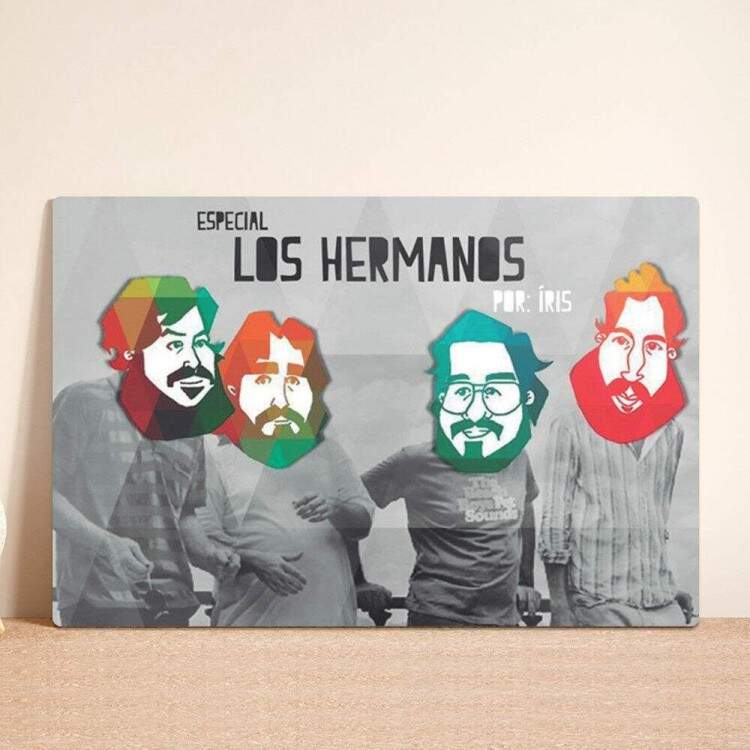 Placa Decorativa Los Hermanos 5